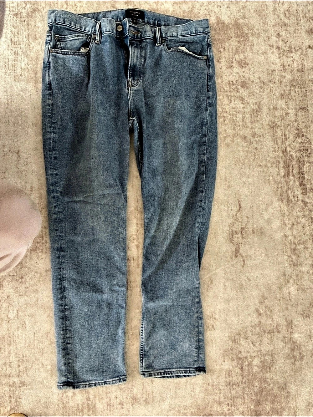Banana Republic Travel Slim Jeans Blue Waist 36x30
